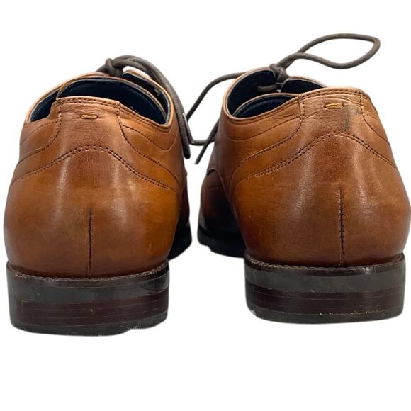 Cole Haan Lewis Grand Brown Leather Lace Up Derby Oxford Dress Shoe Men 8M main image 10